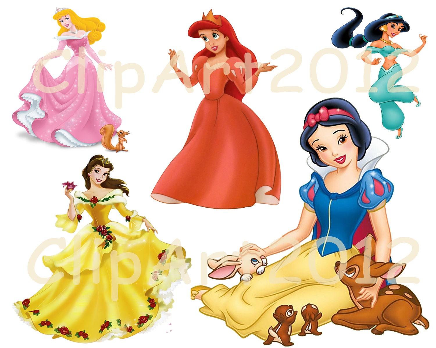 clipart princesses disney - photo #39