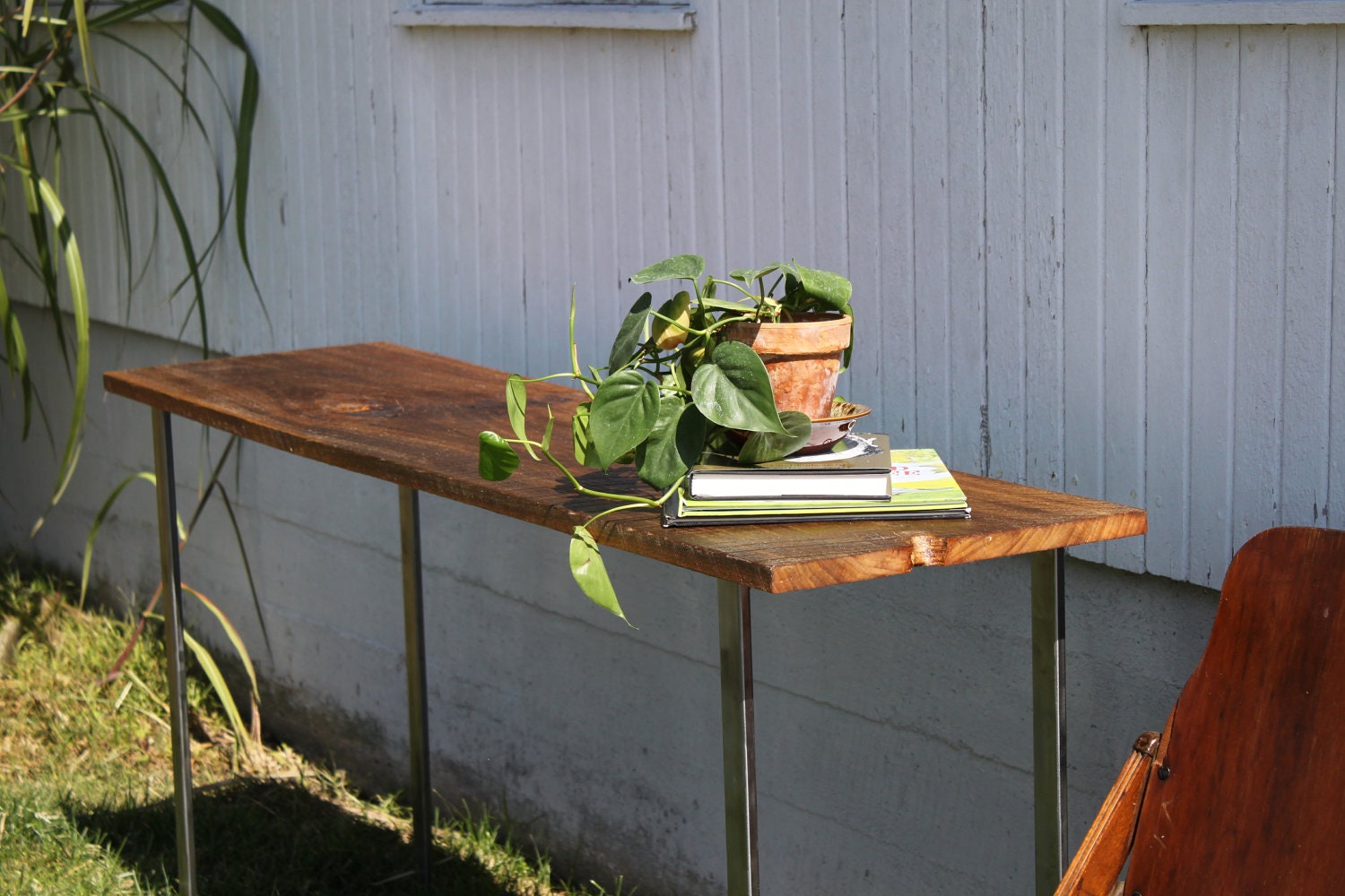 Reclaimed Barn Wood Console Table