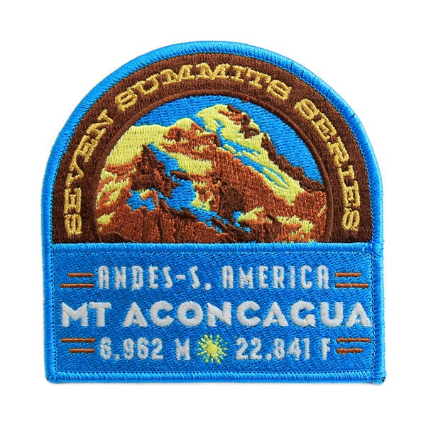 Mt. Aconcagua Seven Summits Series Patch