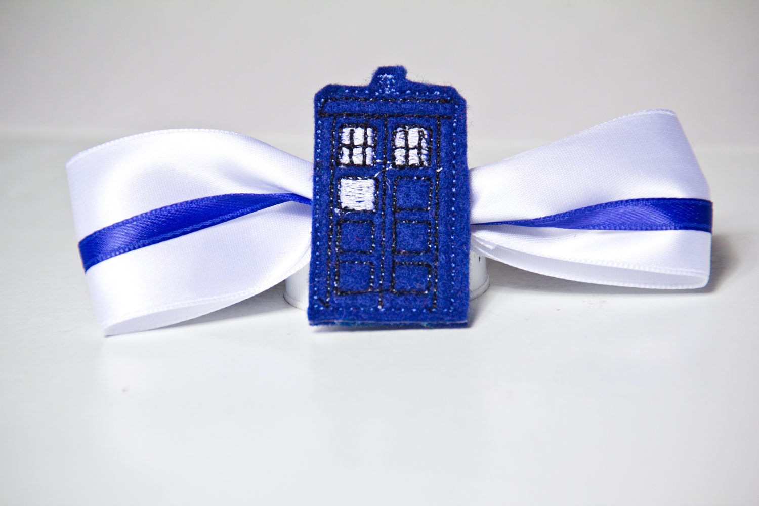 Doctor Who Tardis Hair Bow