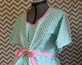 Labor and Delivery Hospital Gown-Dress, Custom Maternity Gown