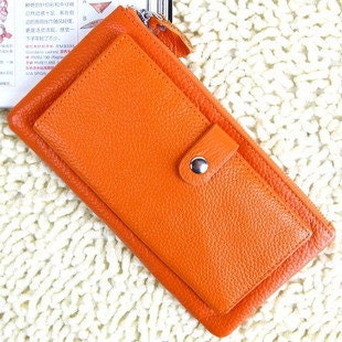 100% Handmade Leather Pures /Leather Wallet/women wallet/ Leather iphone 4s/5 Bag
