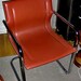 MG saddle leather side chair made by Matteograssi