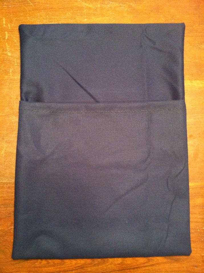 Set of 25 Custom Chair Pockets or Chair Covers:  You Choose The Color and Size