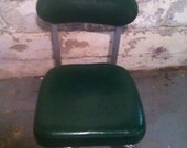 Super retro desk chair, green