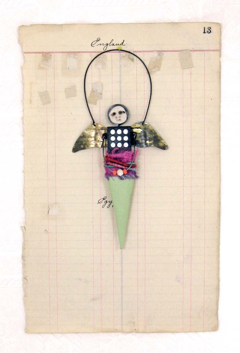 Original Mixed Media Angel
