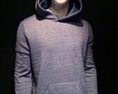 soft "denim" hoodie