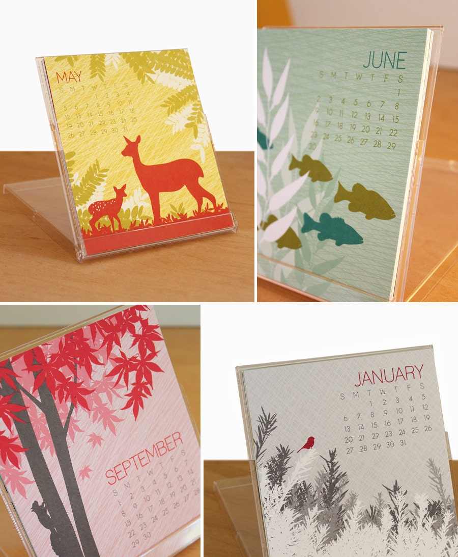 Desk Calendar / Nature