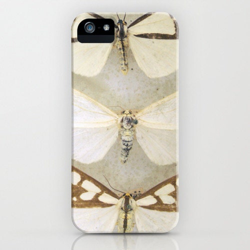 iPhone 5 Cell Phone Case - Natural History Woodland Photo - Moth Wings