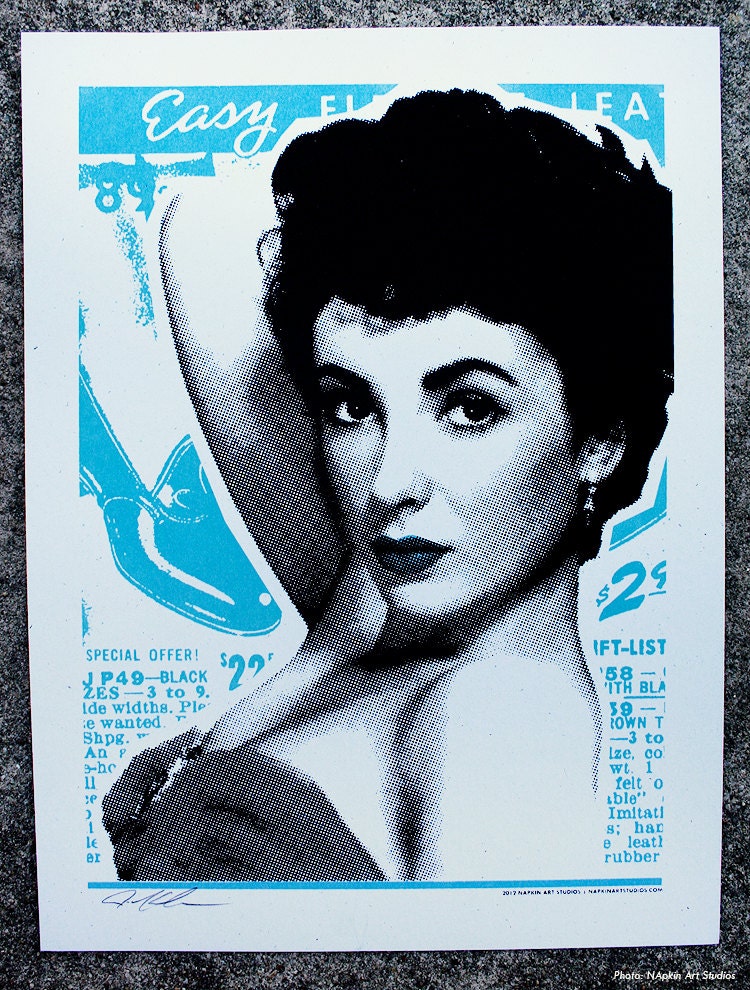 Astute Fashion No.2 Silk Screen Print