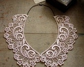lace collar- ASTRID- peter pan collar - detachable collar