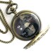 Fortune Teller - Pocket Watch Style Pendant - Dexterity Game in Pocket Watch case - Jewelry