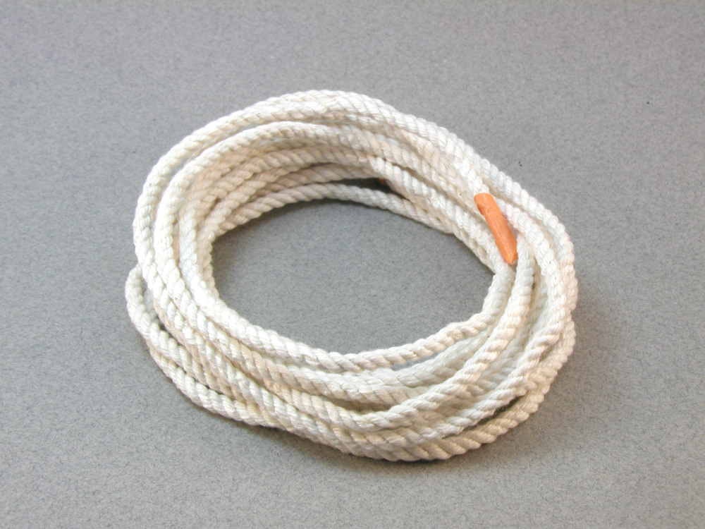 DIY white rope bracelet kit 2150