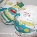 Organic Rattle or Jingle Toy Ball with Chenille - Soft Toy Ball - Circa 52 - Medium Size - Eco-friendly Toy - Choose Rattle or Jingle