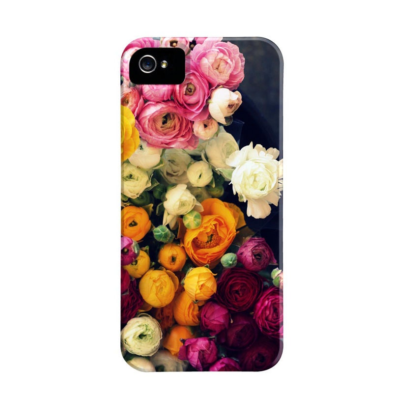 iPhone 5 case Ranunculus flowers art photo PInterest
