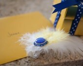 Bridesmaids Feather Hair Fascinator