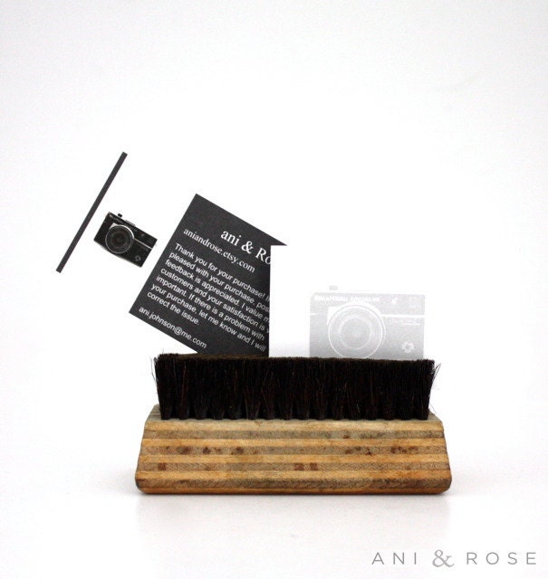 Vintage HORSE Hair Shoe Shine Brush