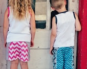 Shorts pattern boys girls 6m 12m 18m 24m 2t 3t 4t 5t 6 7 8 (size bundle) INSTANT DOWNLOAD