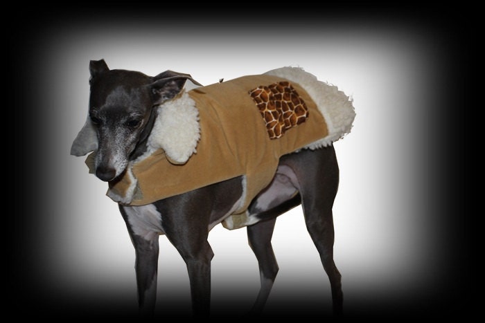 Premier Line  CUSTOM Dog Cover Up Fleece Sherpa Coat