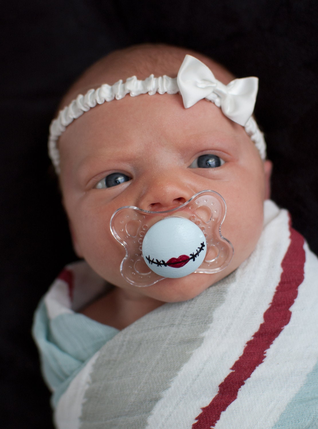 SALLY- Nightmare Before Christmas- Limited Edition- Custom Hand Painted Pacifier