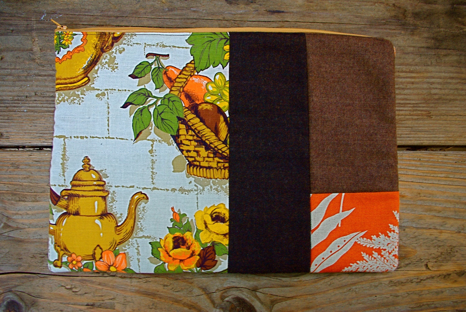 Macbook Air / Upcycled Laptop Case / Computer Sleeve Protector