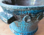 Mid Century West German Fat Lava Planter