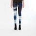SUNSET pattern. Woman ECO friendly BAMBOO leggings.