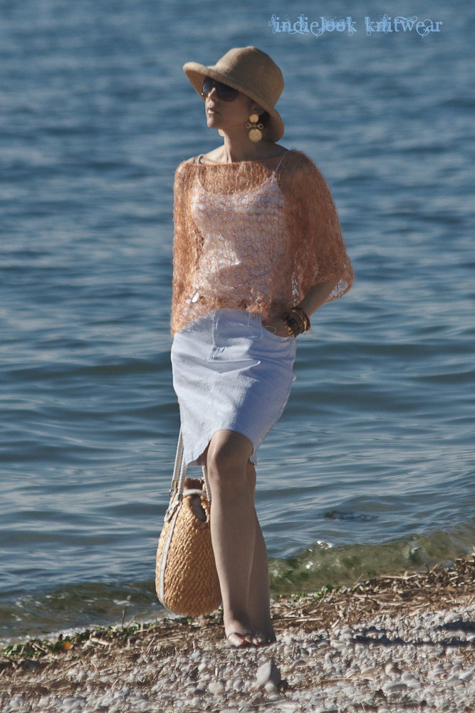 Summer Sweater Luxe Knit in Shades of Sunset