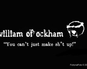 Ockham Mug Philosophy Humor Funny Quote