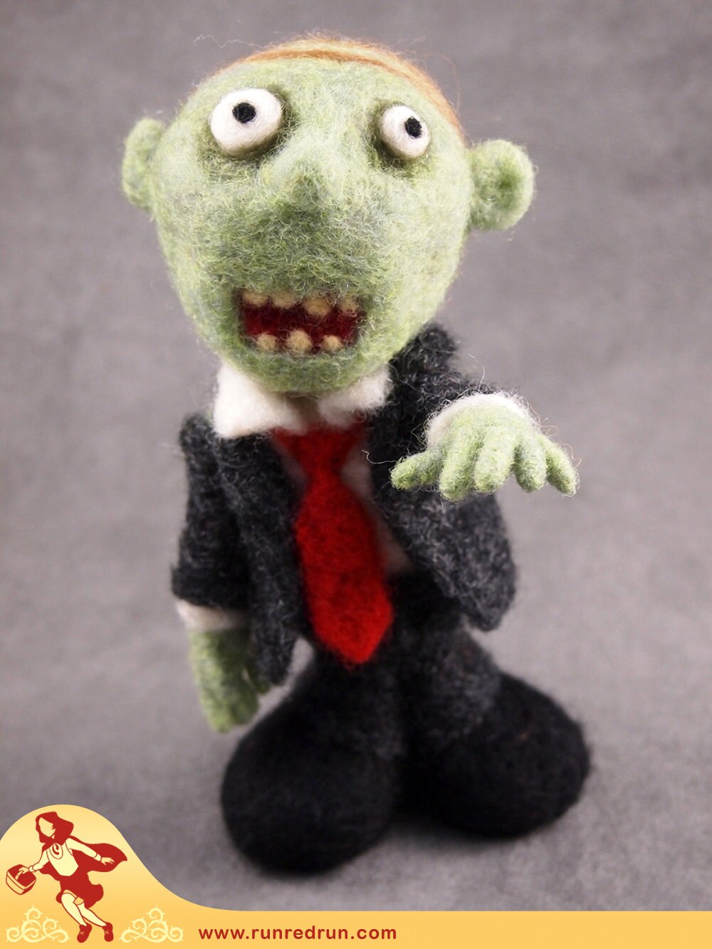 felted zombies
