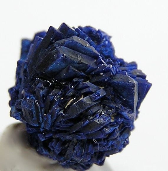 Azurite Mineral Specimen Blue Crystal Blossom