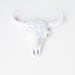 White Faux Taxidermy - The Ludmilla - White Resin Buffalo/Bison Skull Head- White Faux Taxidermy- Chic & Trendy