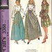 McCalls Skirt and Blouse Pattern 3388 Vintage UNCUT  size 8