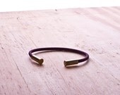 BRZN Bullet Casing Bracelet Maroon recycled .22lr shells bright maroon 550 paracord wire men women