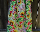 Girl's Peasant Dress - Lark with Green Polka Dots Size 6
