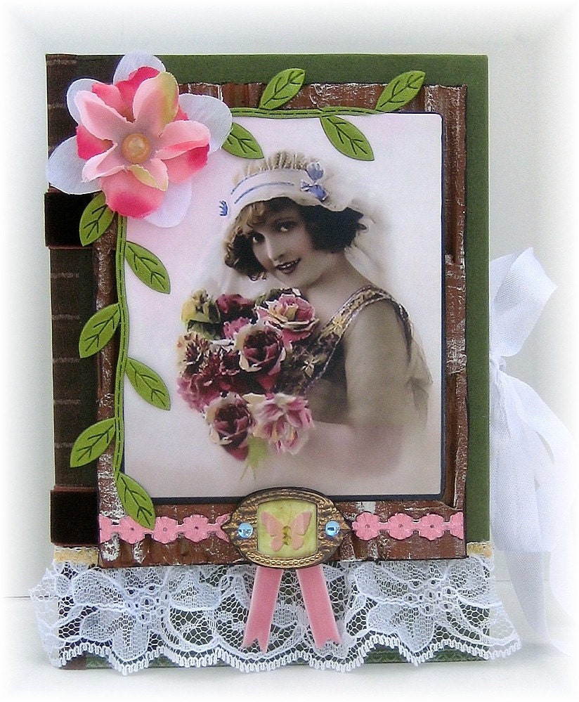 Photo Album, Scrapbook, Wedding, Beautiful Bride