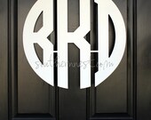 Painted White Block Large (18") Wooden Monogram-Monogram your Home