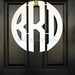 Painted White Block Large (18") Wooden Monogram-Monogram your Home