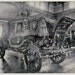 Royal Carriage Charles X Versailles France 1890 Vintage Rotogravure Black & White Victorian Photo Illustration To Frame