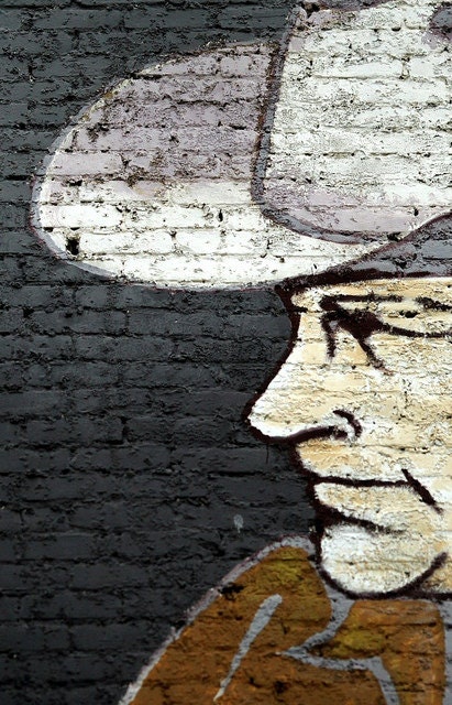 Cowboy wall mural  - Fine Art Print 11x14