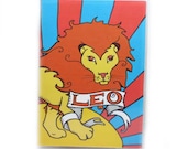 Passport Cover - Zodiac Leo the Lion passport holder