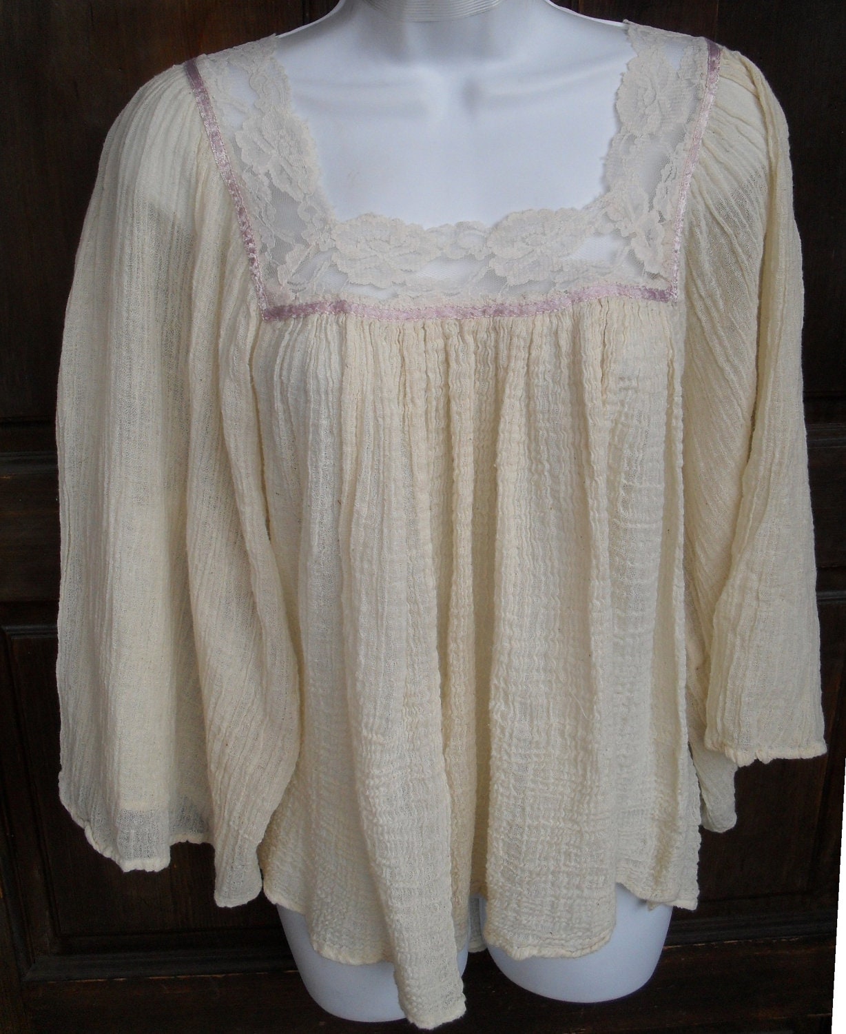 70s cheesecloth tops