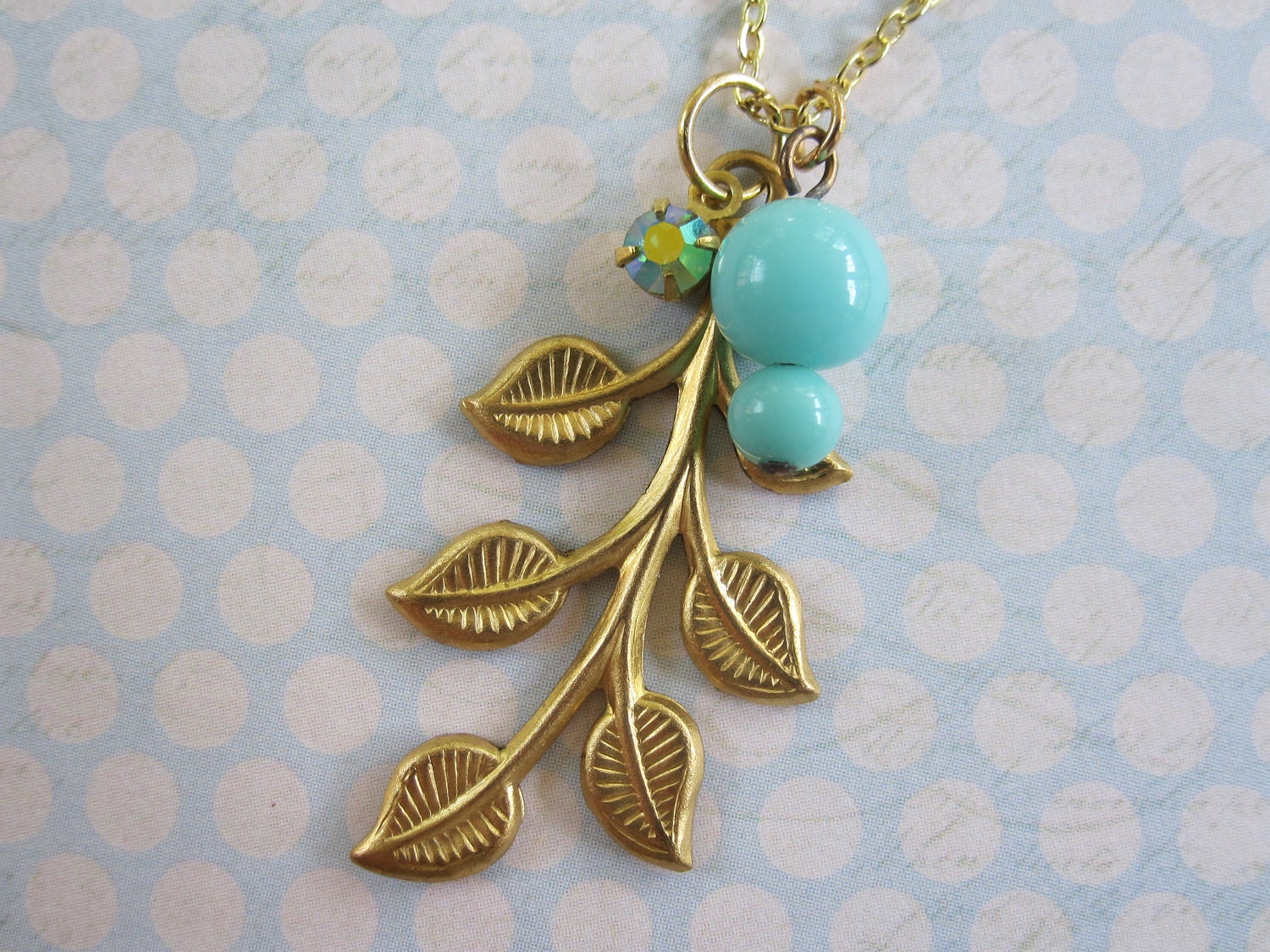 Dreamy Leaf Necklace