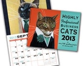 Business Cats Wall Calendar 2013