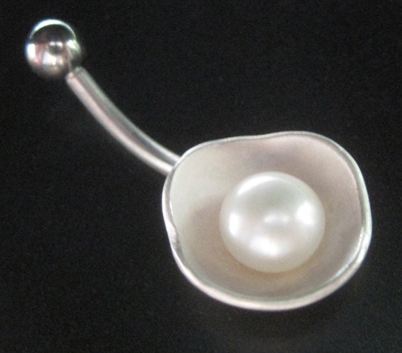 Oyster Belly Ring