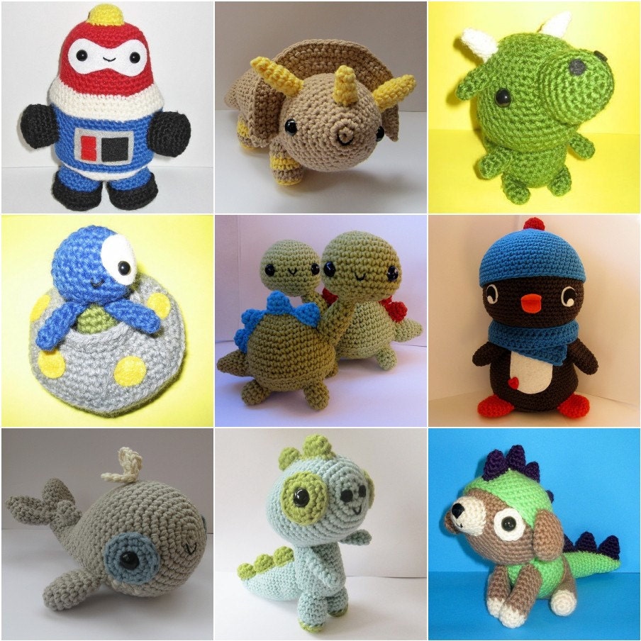 For the Boys amigurumi crochet patterns DEAL PDF Files