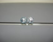 6mm Silver Dichro on Black Fronts SF