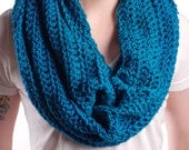 Slouchy Cowl -  Dark Teal