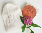 Personalized Treat Bag Wedding Stamp- Favors, Buffets, Packaging, Thank you notes