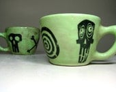 ParaNorman Zombie 12oz cup. Made to Order.